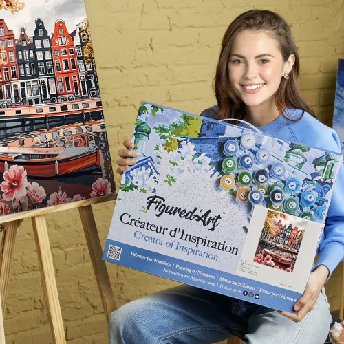 Malování podle čísel - PRŮPLAV V AMSTERODAMU na rámu 40 x 50 cm - FA10549-Y-03.jpg