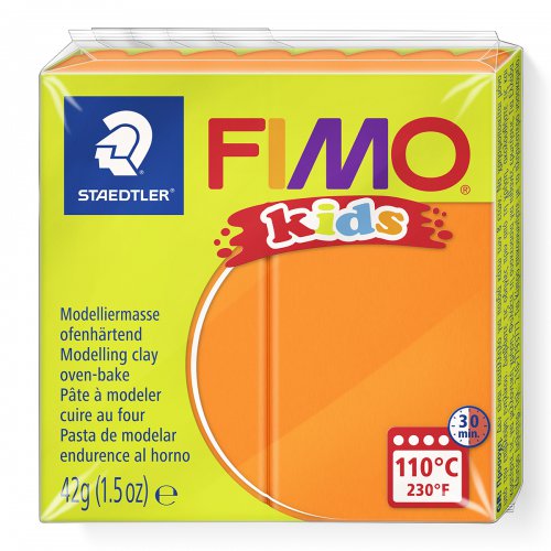 Fimo kids 42g - dětská modelovací hmota ORANŽOVÁ