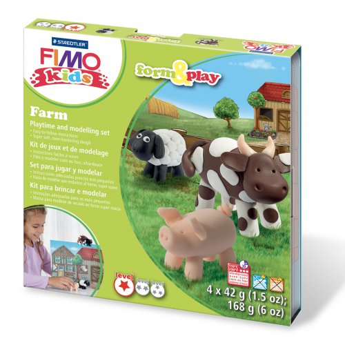 Sada Fimo kids Form & Play Farma