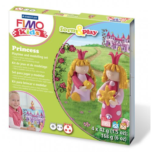 Sada Fimo kids Form & Play Princezny