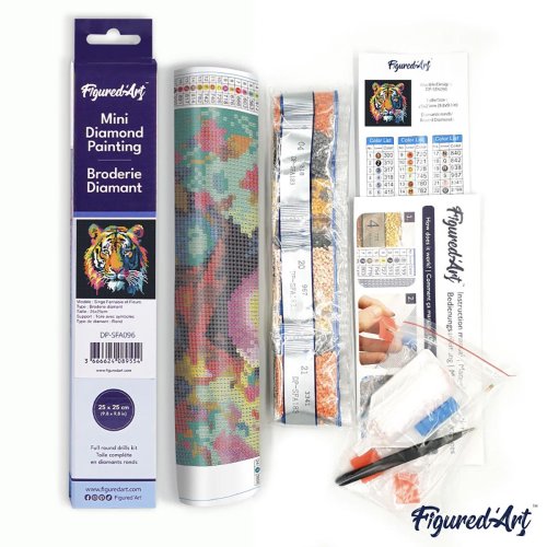 Mini diamantové malování - TYGR POP ART 25 x 25 cm bez rámu - DP-SFA096-14.jpg