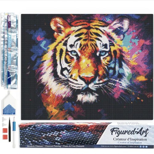 Diamantové malování -  BAREVNÝ TYGR 40 x 50 cm bez rámu - DP-FA10191-02.jpg