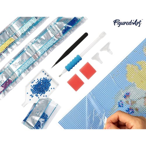 Diamantové malování -  BAREVNÝ TYGR 40 x 50 cm na rámu - dp-frame-all-06.jpg