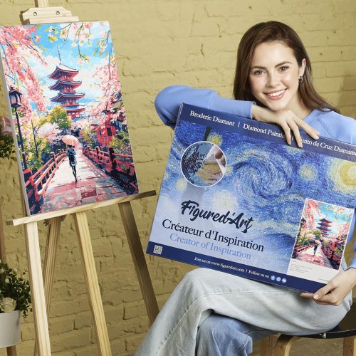 Diamantové malování - KJÓTO NA JAŘE 40 x 50 cm na rámu - DP-FA10255-Y-03.jpg