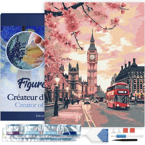 Diamantové malování - ROZKVETLÝ LONDÝN 40 x 50 cm na rámu - DP-FA10257-Y-02.jpg