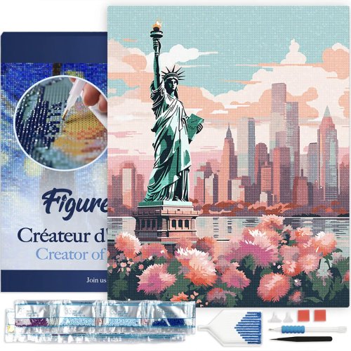 Diamantové malování - ROZKVETLÝ NEW YORK 40 x 50 cm na rámu - DP-FA10261-Y-02.jpg