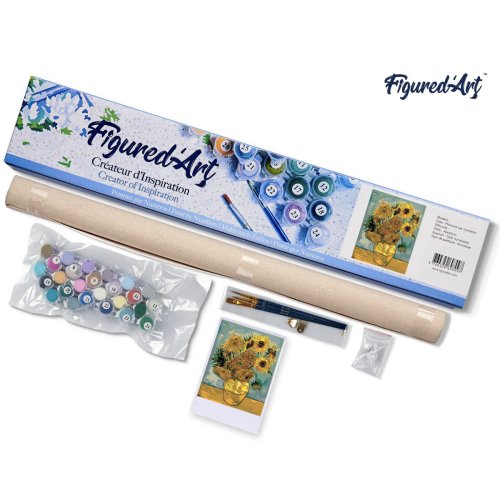 Malování podle čísel - VAN GOGH SLUNEČNICE bez rámu 40 x 50 cm - PN890-05.jpg