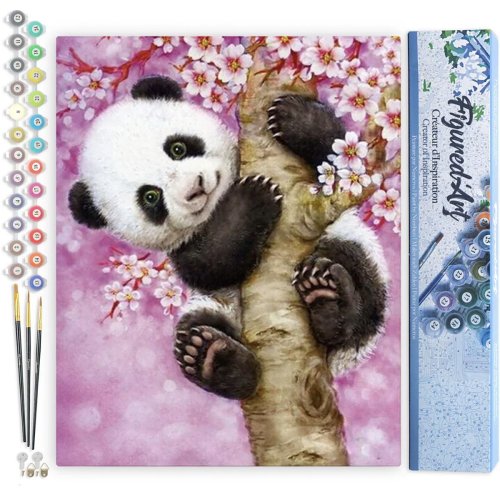 Malování podle čísel - BABY PANDA bez rámu 40 x 50 cm - PN1098-02.jpg