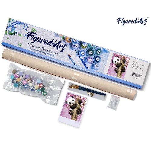 Malování podle čísel - BABY PANDA bez rámu 40 x 50 cm - PN1098-04.jpg