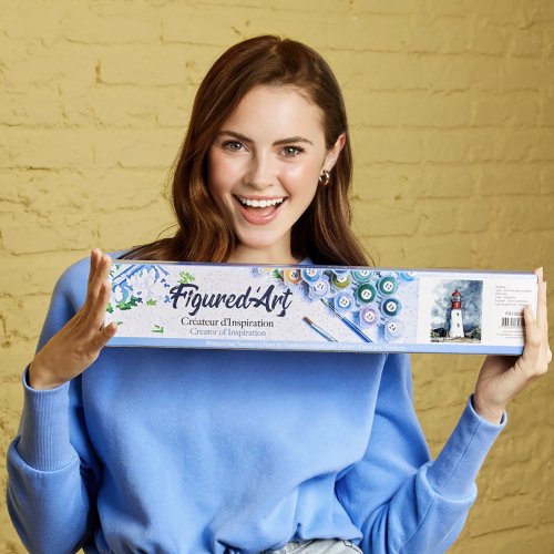 Malování podle čísel - MAJÁK POD ZAMRAČENOU OBLOHOU bez rámu 40 x 50 cm - PN1858-03.jpg