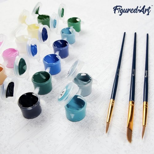 Malování podle čísel - ROMANTICKÉ DVEŘE na rámu 40 x 50 cm - MPC-image_barvy-stetce.jpg