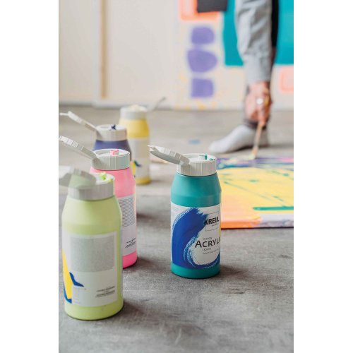 Akrylová barva TRITON KREUL SOLO GOYA 2500 ml TITANOVÁ BÍLÁ - KREUL_TritonAcrylicLiquid_04.jpg