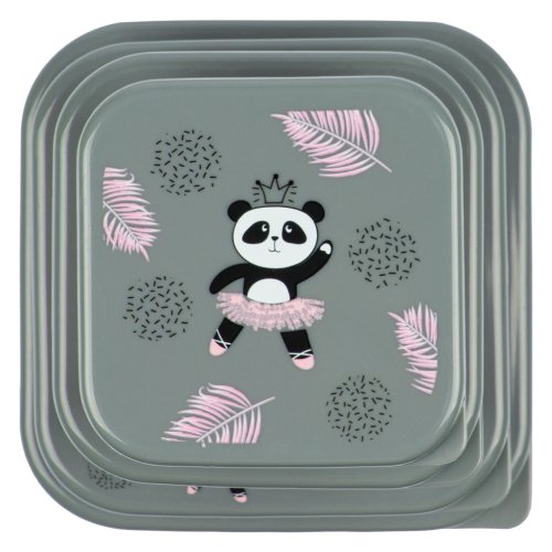 Box na svačinu 4 v 1 Panda BAAGL - obrázek