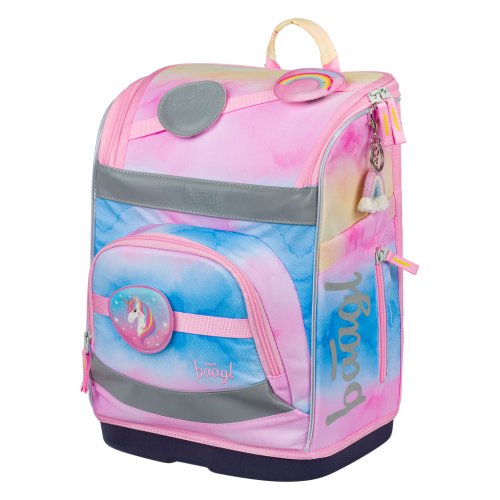 Školní aktovka BAAGL Zippy plus Rainbow Unicorn - obrázek