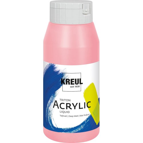 Akrylová barva TRITON KREUL SOLO GOYA 750 ml RŮŽOVÁ