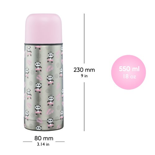 Termoláhev BAAGL Panda 550 ml - obrázek