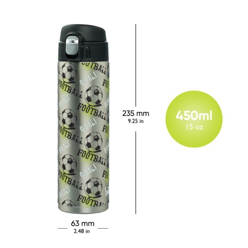 Termoláhev BAAGL Fotbal 450 ml - obrázek
