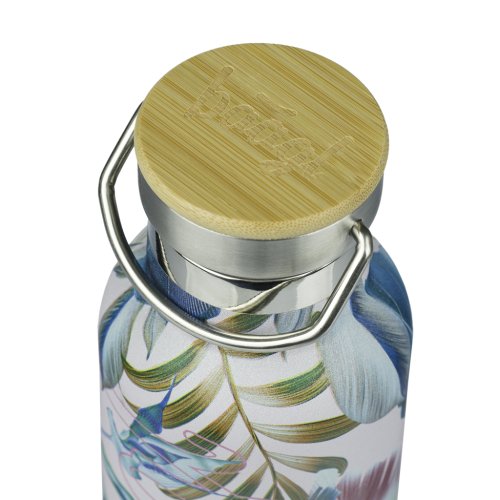 Termoláhev s bambusovým víčkem BAAGL Leafs 500 ml - obrázek