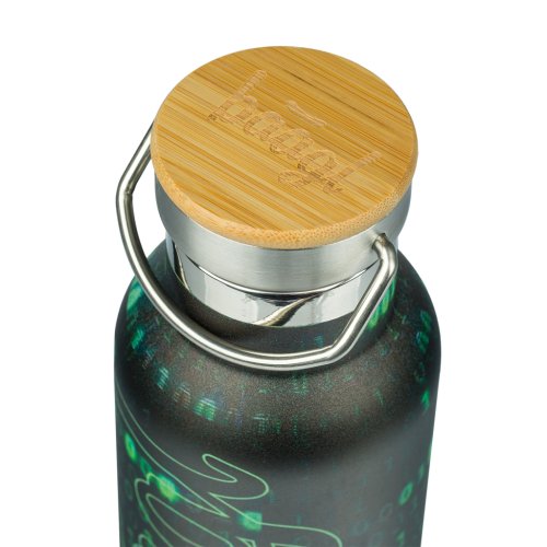 Termoláhev s bambusovým víčkem BAAGL Numbers 500 ml - obrázek