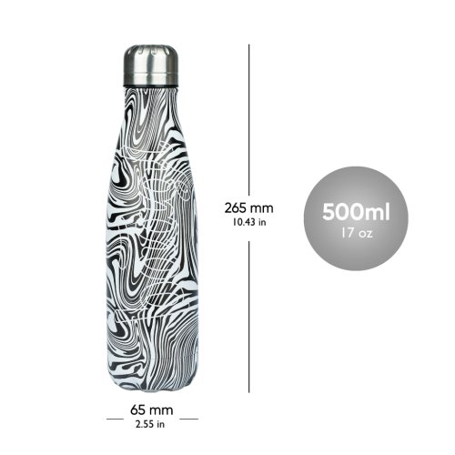 Termoláhev s kovovým víčkem BAAGL Mixture 500 ml - obrázek