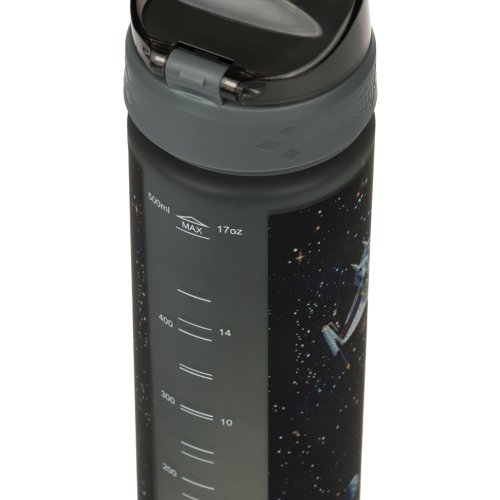 Tritanová láhev na pití BAAGL Pixel Space 500 ml - obrázek