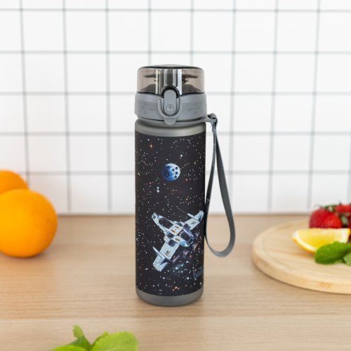 Tritanová láhev na pití BAAGL Pixel Space 500 ml - obrázek