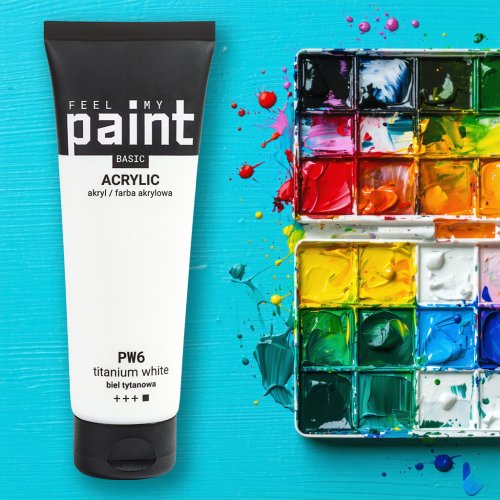 Akrylová barva FeelMyPaint - vzorek