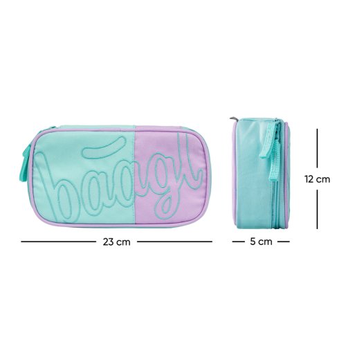 Školní set BAAGL Skate max Sweet - batoh, penál, sáček - obrázek