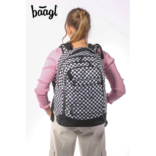 Školní set BAAGL Skate max SKA - batoh, penál, sáček - obrázek