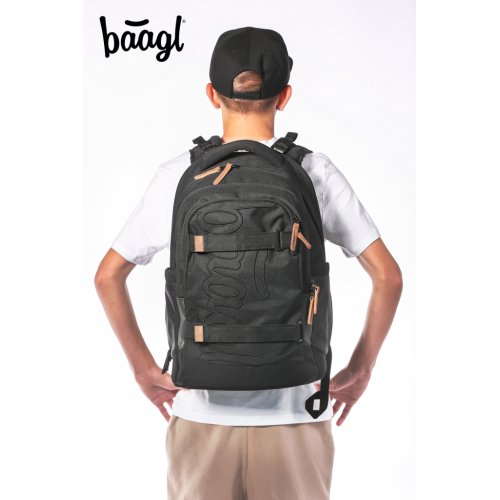 Školní batoh BAAGL Skate max Darkness - obrázek