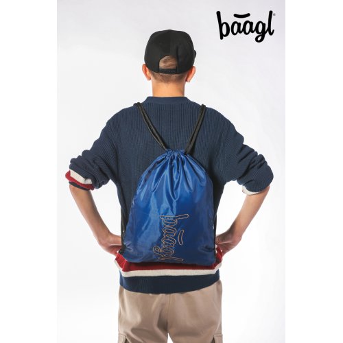 Školní set BAAGL Skate max Duo - batoh, penál, sáček - obrázek