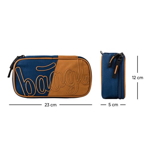Školní set BAAGL Skate max Duo - batoh, penál, sáček - obrázek
