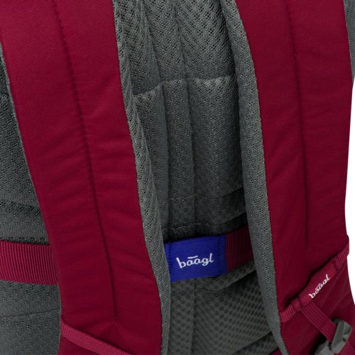 Batoh BAAGL Dash Burgundy GRS - obrázek