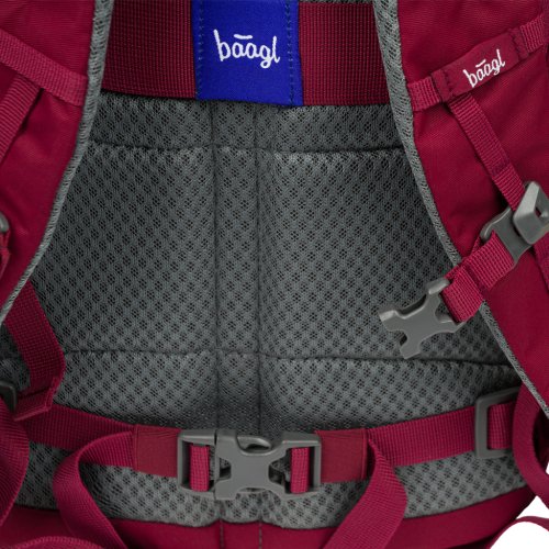 Batoh BAAGL Dash Burgundy GRS - obrázek