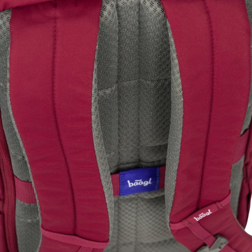 Batoh BAAGL Roll Burgundy GRS - obrázek