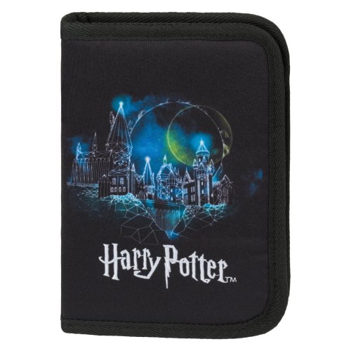 Školní penál jednopatrový BAAGL Harry Potter Bradavice Lumos