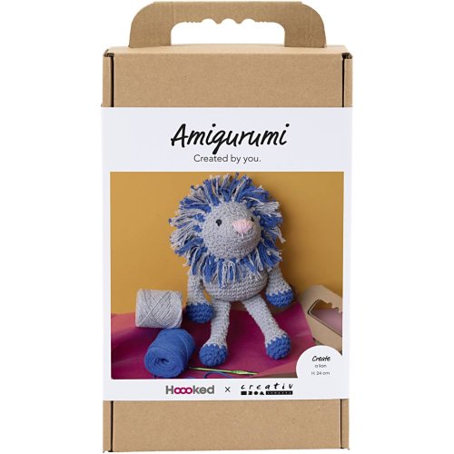 Amigurumi sada háčkování - STATEČNÝ LEV