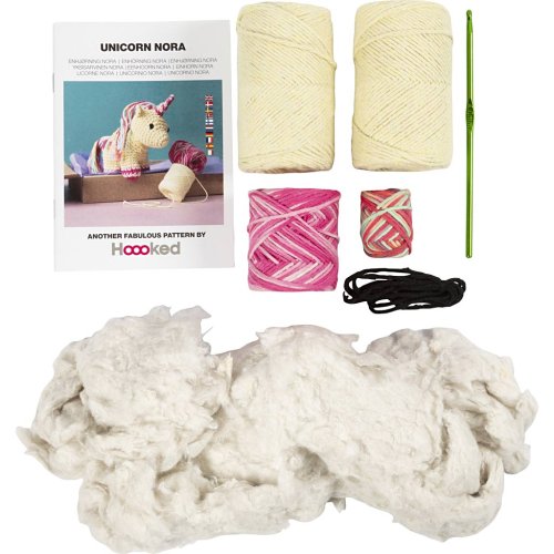 Amigurumi sada háčkování - DUHOVÝ JEDNOROŽEC - obrázek