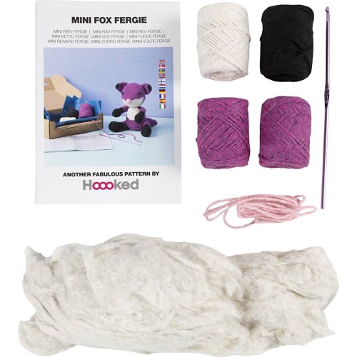 Amigurumi sada háčkování - MAZANÁ LIŠKA - obrázek