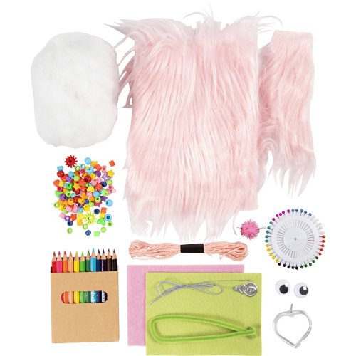 Sada šití RŮŽOVÁ KOČIČKA - obrázek