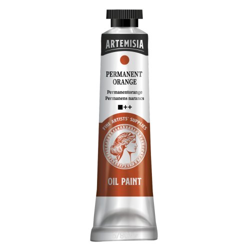 Olejová barva ARTEMISIA 20 ml permanent oranžová