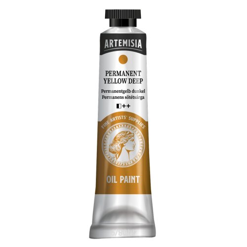 Olejová barva ARTEMISIA 20 ml permanent žlutá deep
