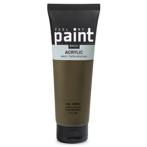 Akrylová barva FeelMyPaint 120 ml RAW UNDER - certifikace o bezpečnosti dětských hraček
