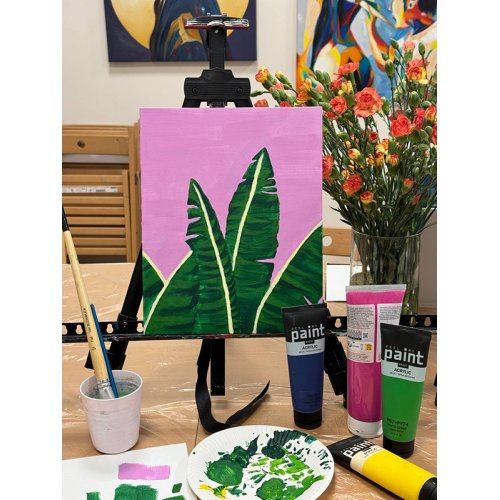 Akrylová barva FeelMyPaint 120 ml TYRKYSOVÁ MODRÁ - certifikace o bezpečnosti dětských hraček - FeelMyPaint_image03.jpg