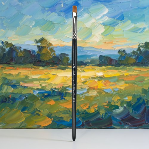 Štětec na akryl ELCO PINSEL - syntetický vlas - vel. 6