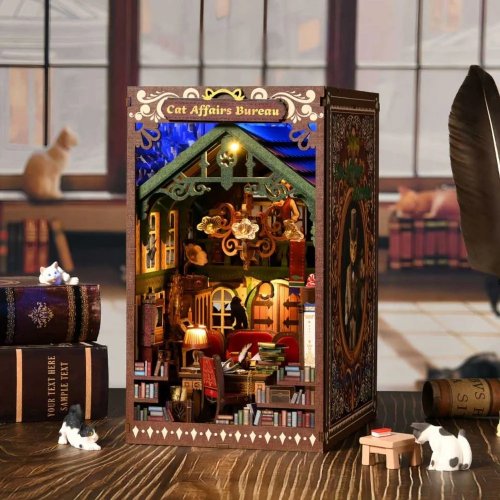 Book Nook sada - Kočičí agentura