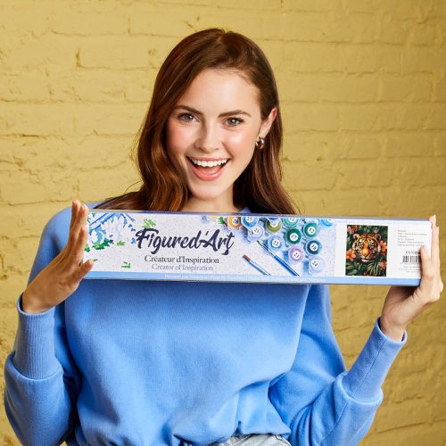 Malování podle čísel - TROPICKÝ TYGR 40 x 50 cm bez rámu - FA10622-03.jpg