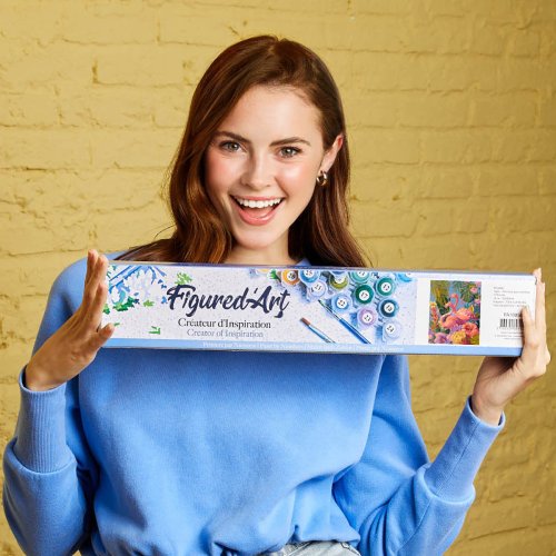 Malování podle čísel - DVA PLAMEŇÁCI 40 x 50 cm bez rámu - FA10621-03.jpg