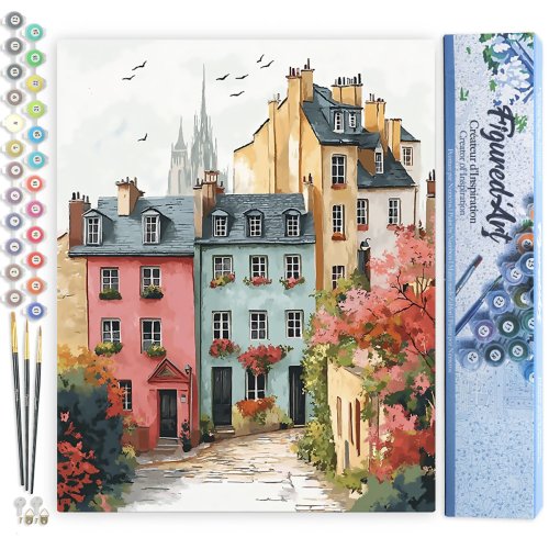 Malování podle čísel - STARÉ MĚSTO bez rámu 40 x 50 cm - FA10531-02.jpg