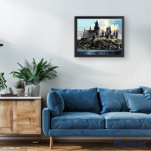 Malování podle čísel - HARRY POTTER - BRADAVICKÝ HRAD 40 x 50 cm na rámu - WB00025-Y_4.jpg